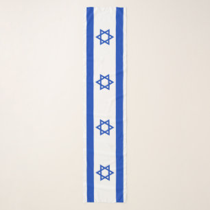 Israel Flag Scarf