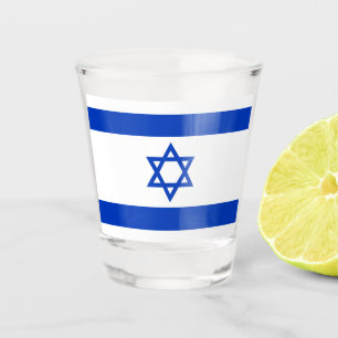 Israel Flag Shot Glass