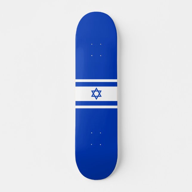 Israel flag skateboard (Front)