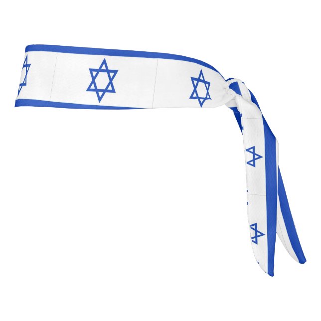 Israel Flag Star of David Headband (Rotate 90)