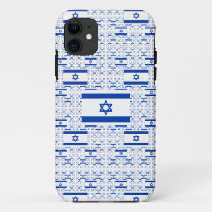 Israel Flag - Star of David - in Layers iPhone 11 Case