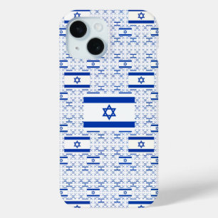 Israel Flag - Star of David - in Layers iPhone 15 Case