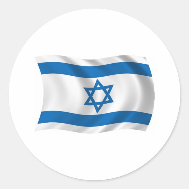 Israel Flag Sticker (Front)