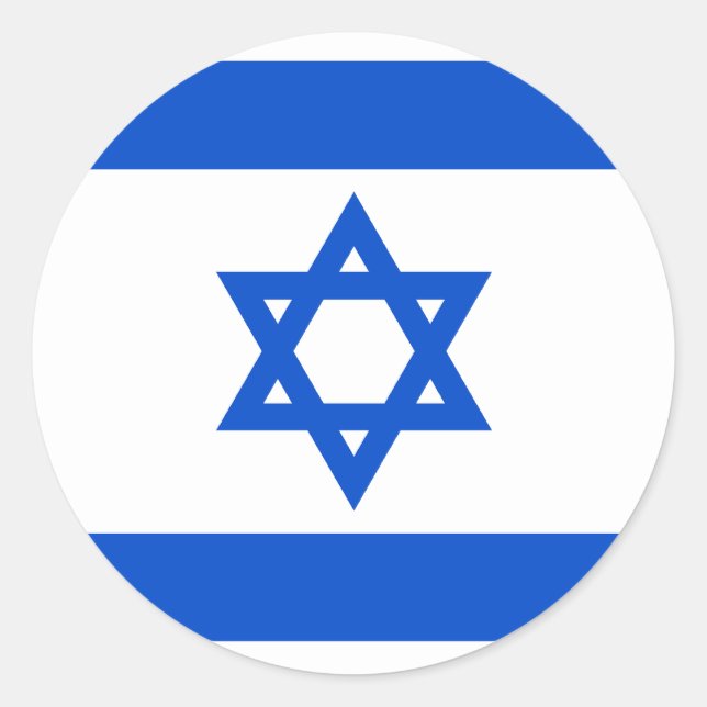 Israel Flag Sticker (Front)