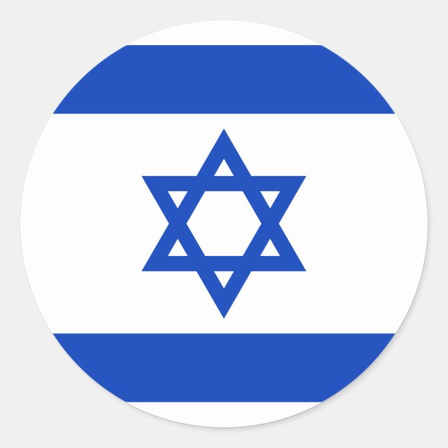 Israel Flag Sticker (Front)