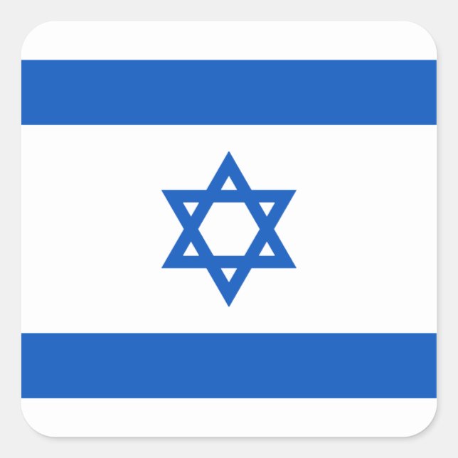 Israel Flag Sticker (Front)