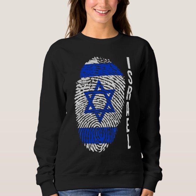 Israel Flag Sweatshirt (Front)