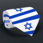 Israel flag tie<br><div class="desc">Flag of Israel</div>