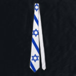 Israel Flag Tie<br><div class="desc">Designed to express my love of Israel</div>