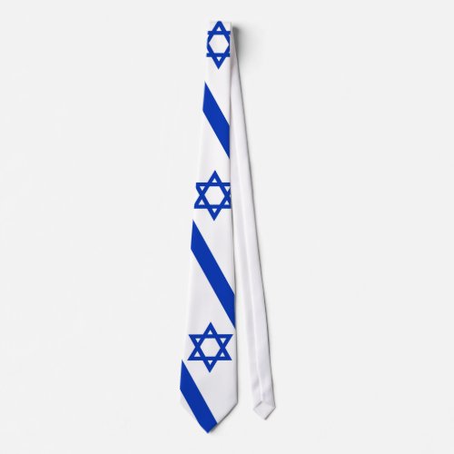 Israel Flag Tie