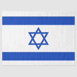 Israel Flag Tissue Paper