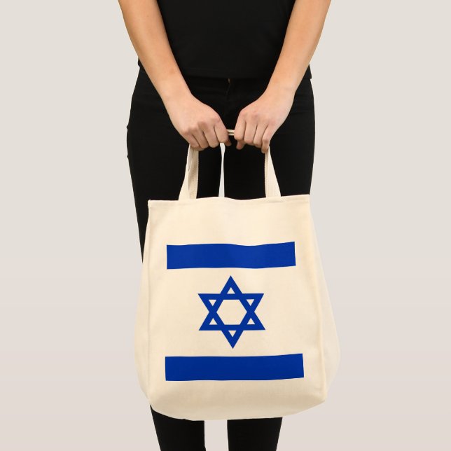 Israel Flag Tote Bag (Front (Product))