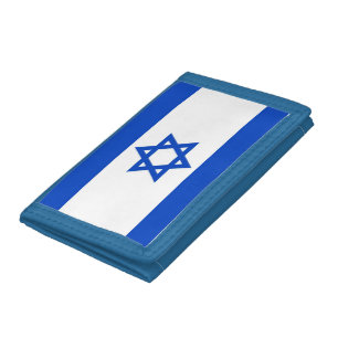 Israel Flag Tri-fold Wallet