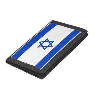 Israel Flag Tri-fold Wallet