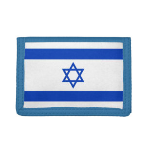 Israel Flag Trifold Wallet
