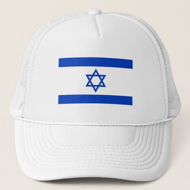 Israel Flag Trucker Hat (Front)