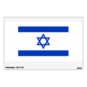 Israel flag wall decal