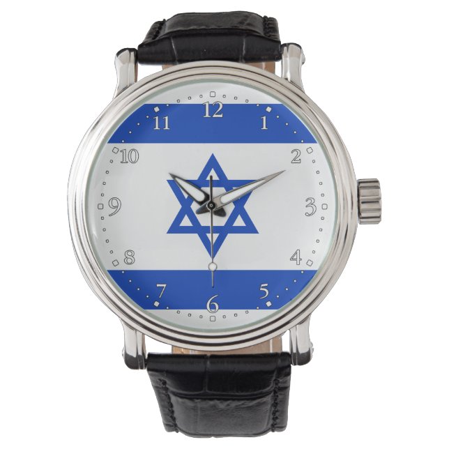 Israel Flag Watch (Front)