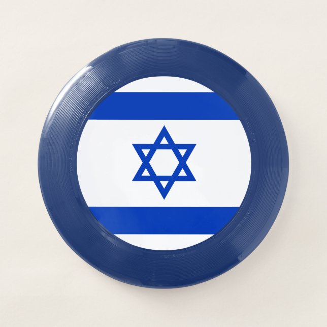Israel flag  Wham-O frisbee (Front)
