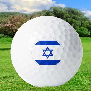 Israel Golf Balls, Israel Flag Golfers / Patriots Balls