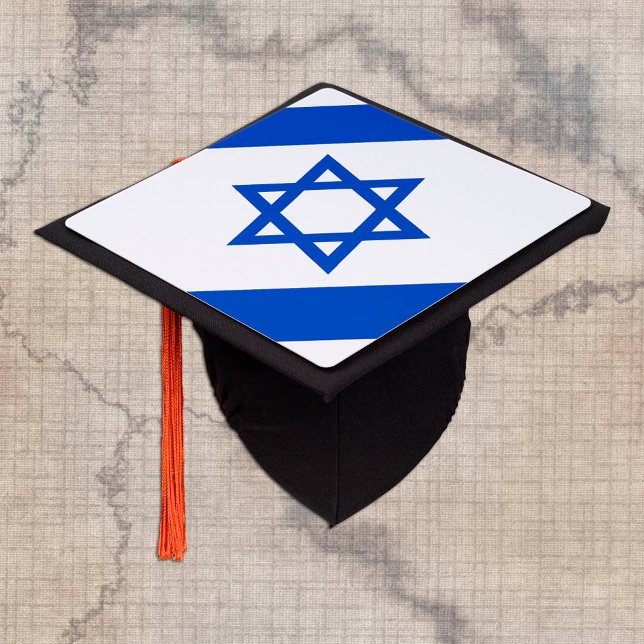 Israel Graduate & Israel Flag College / University Graduation Cap Topper (Creator Uploaded)