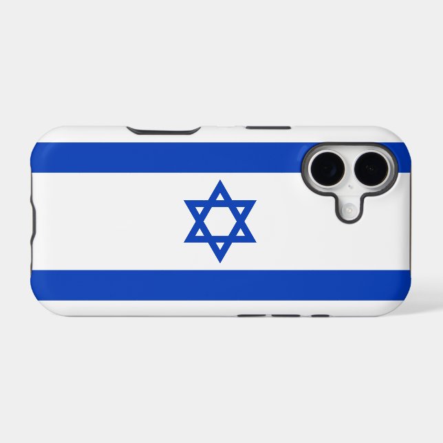 Israel iPhone Case (Back Horizontal)