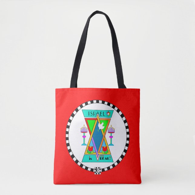 Israel is Real tote Bag (Front)