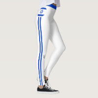 Israel & Israel Flag fashion, travel/sport fan Leg