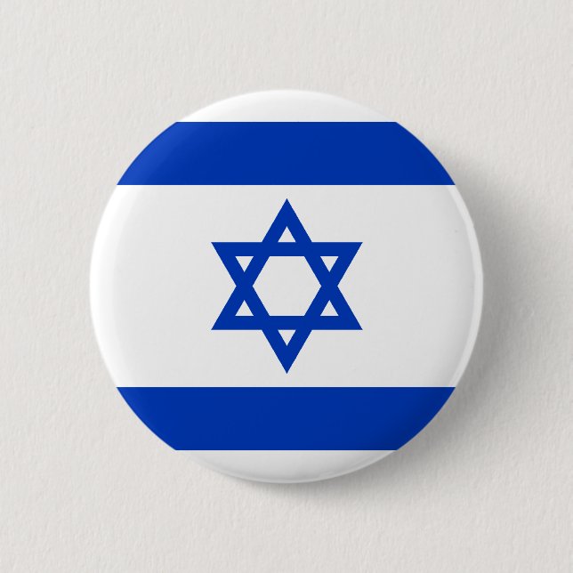 Israel, Israel flag Pinback Button (Front)