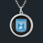 Israel & Israeli Emblem fashion Jewelry / Necklace<br><div class="desc">Necklace: Israeli Coat of Arms & Israel fashion jewelry - love my country,  mothers day,  anniversary / patriots</div>