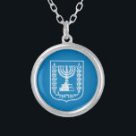 Israel & Israeli Emblem fashion Jewelry / Necklace<br><div class="desc">Necklace: Israeli Coat of Arms & Israel fashion jewelry - love my country,  mothers day,  anniversary / patriots</div>
