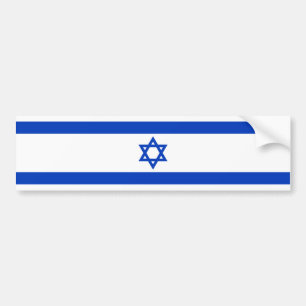 Israel – Israeli Flag Bumper Sticker