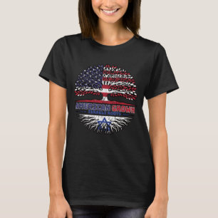 Israel Israeli US American USA United States Tree T-Shirt