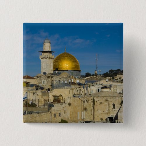 Israel Jerusalem Dome of the Rock Button