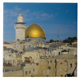 Israel, Jerusalem, Dome of the Rock Ceramic Tile