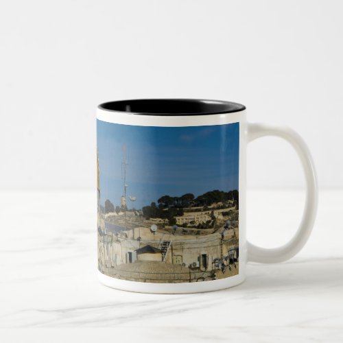 Israel Jerusalem Dome of the Rock Two_Tone Coffee Mug