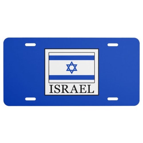 Israel License Plate