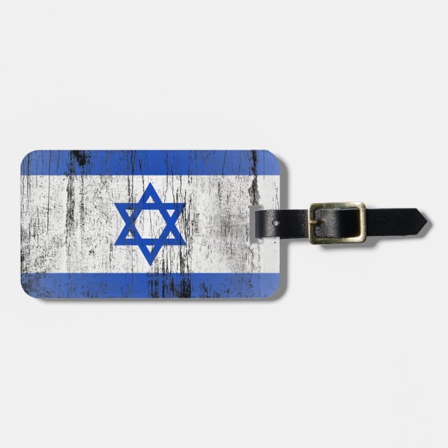 Israel Luggage Tag (Front Horizontal)