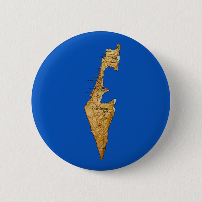 Israel Map Button (Front)