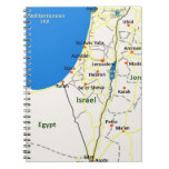 Israel Map.jpg Notebook at Zazzle