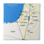Israel Map.jpg Tile at Zazzle