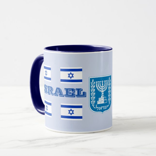 Israel Modern Mug (Front Left)