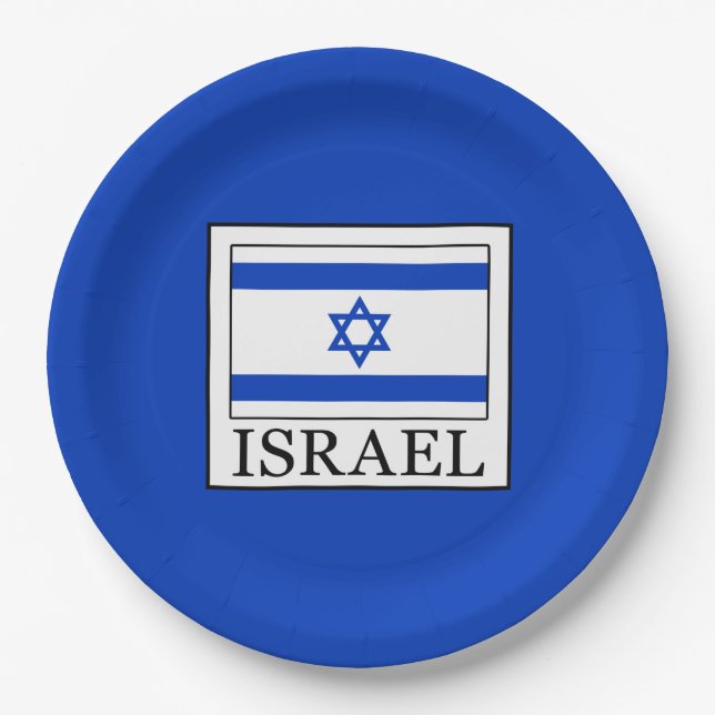 Israel Paper Plates (Front)