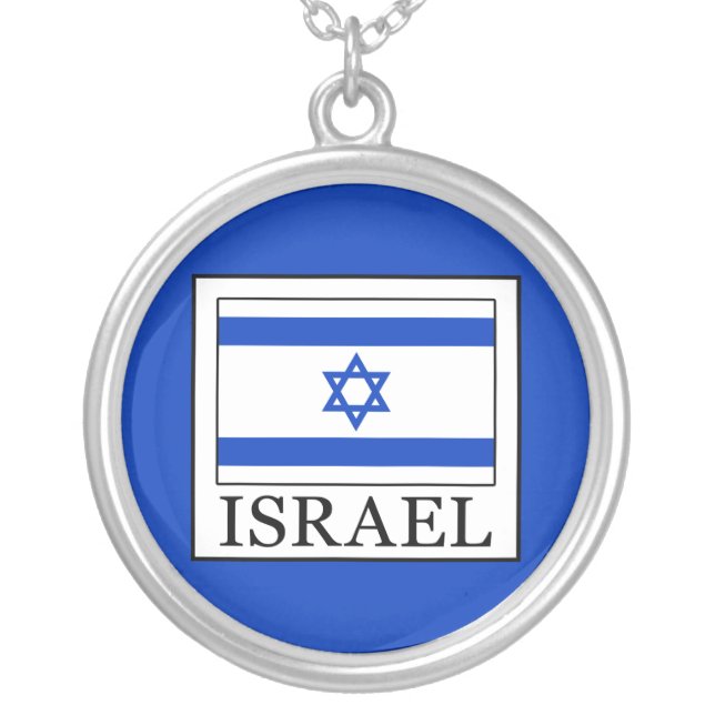 Israel Silver Plated Necklace (Front)