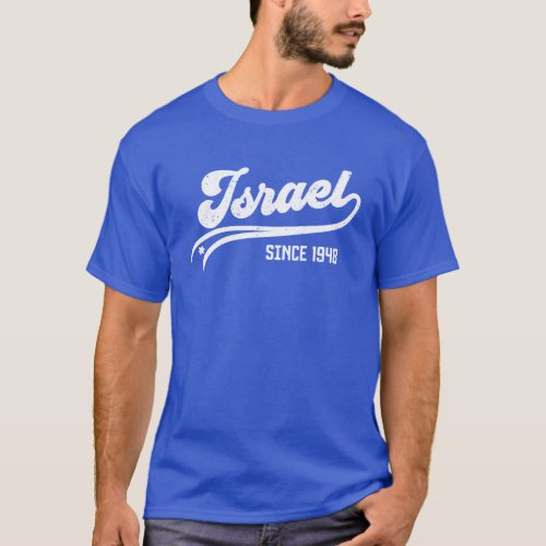 Israel Since 1948 Retro T_Shirt