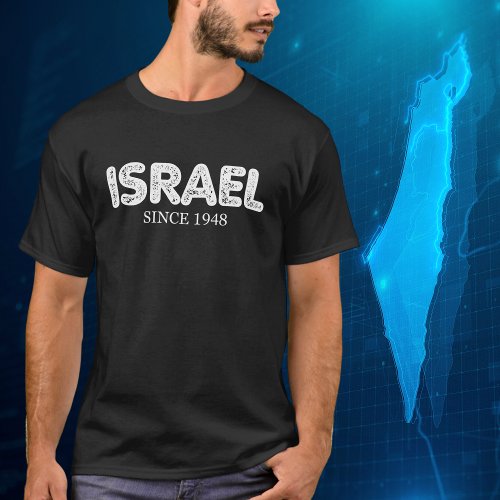 Israel Since 1948 Simple Israeli Pride T_Shirt