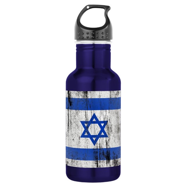 Israel Stainless Steel Water Bottle (Front)