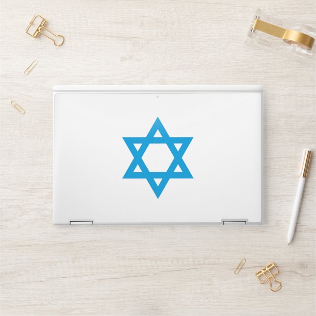 ISRAEL Star Independence Day HP Laptop Skin (Desk)