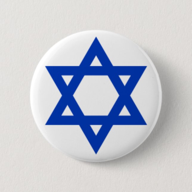 Israel - Star of David Button (Front)