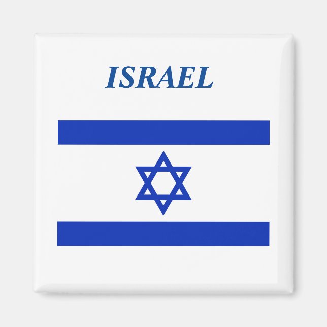 Israel Star of David  Magnet (Front)